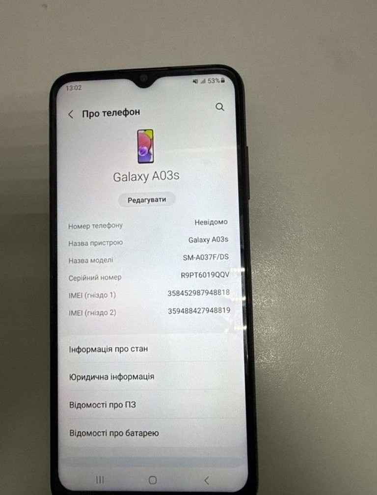 Купить Samsung galaxy a03s 3/32gb Б/У