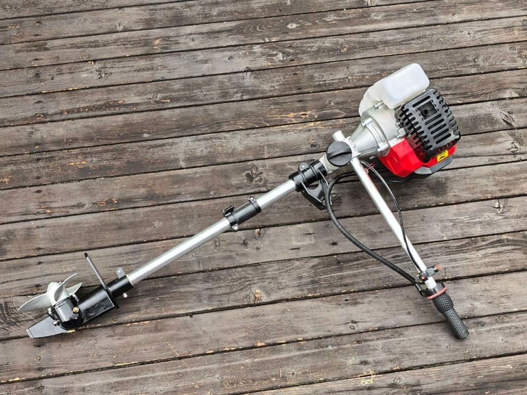 Motor 2.3 к.с., 52 см³, 2-тактний, водяне охолодження, довгий вал, CDI. Новий. Код:null. Зображення 5