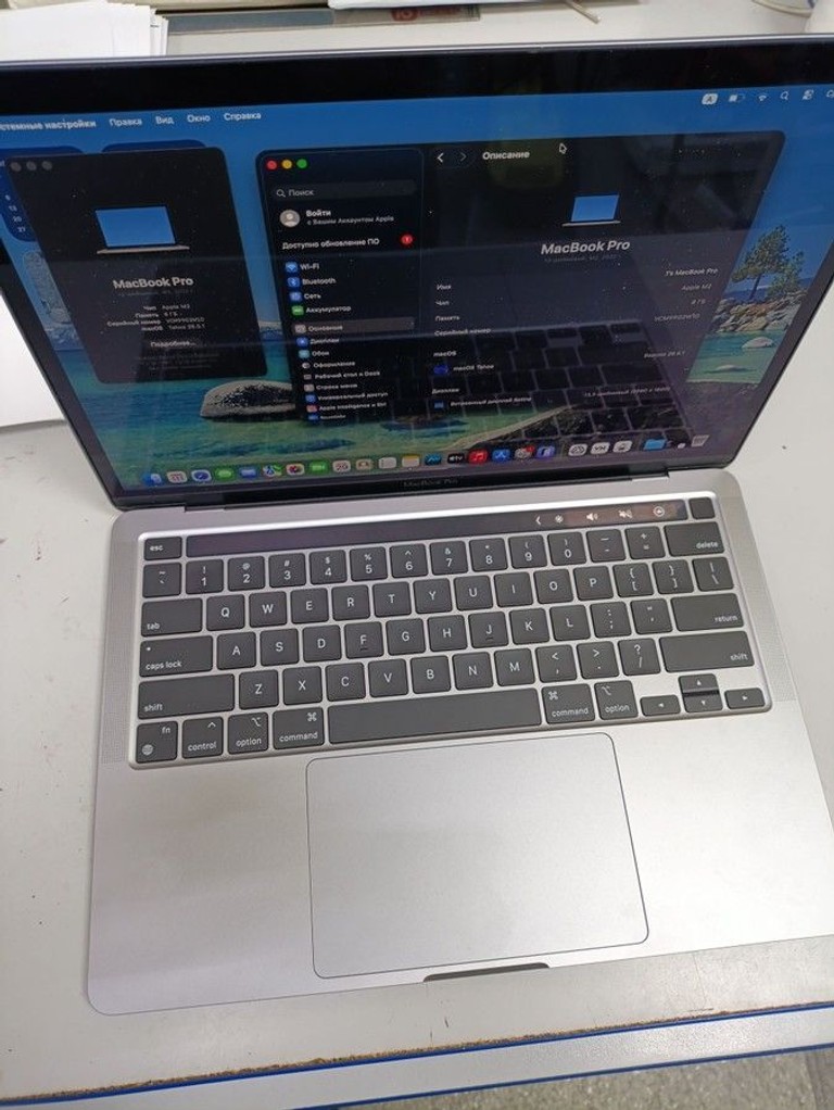Распродажа Apple Macbook Pro a2338/ m2 8-cpu/ 10-gpu/ ram8gb/ ssd256gb/ retina, truetone, touchbar, продавец Техноскарб