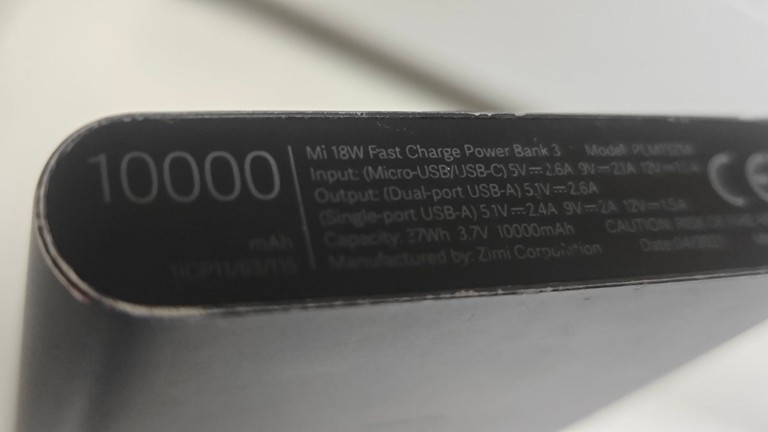 Xiaomi mi power bank 3 10000mah Код:01-201065733. Зображення 5
