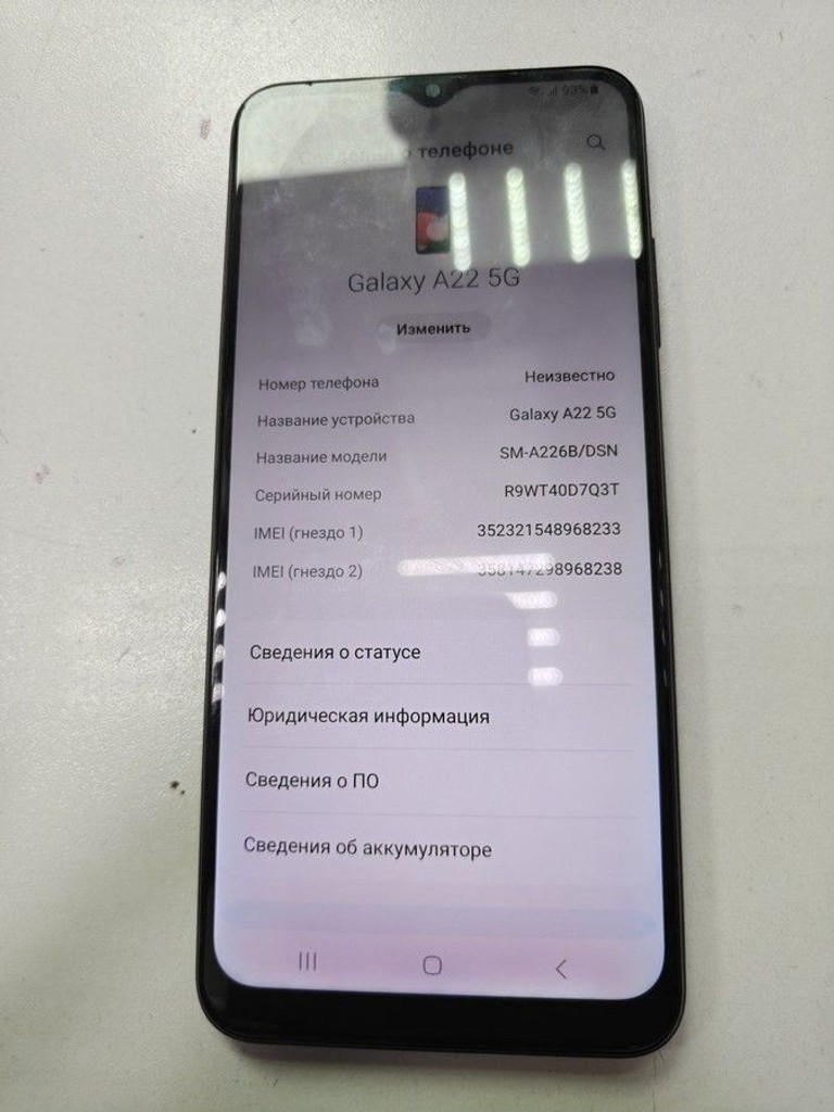 Дешиво Samsung galaxy a22 5g sm-a226b 4/64gb с ломбарда