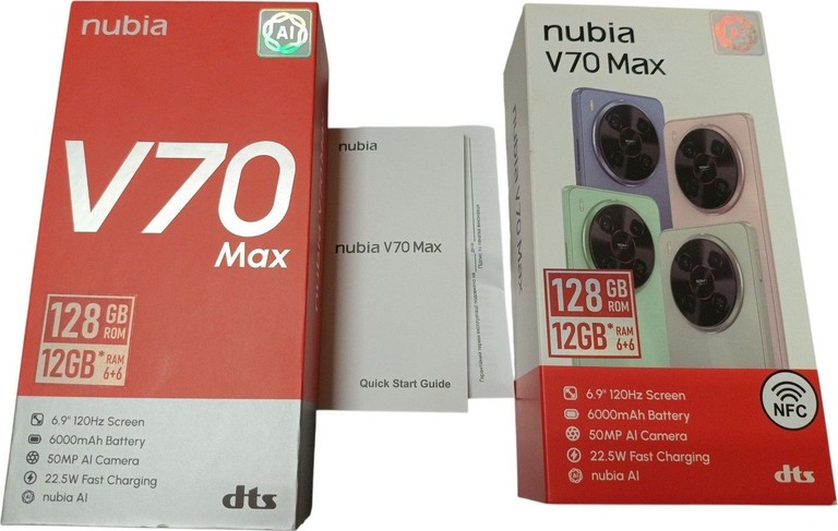 Купить Zte Nubia V70 Max 6/128GB Gray Б/У