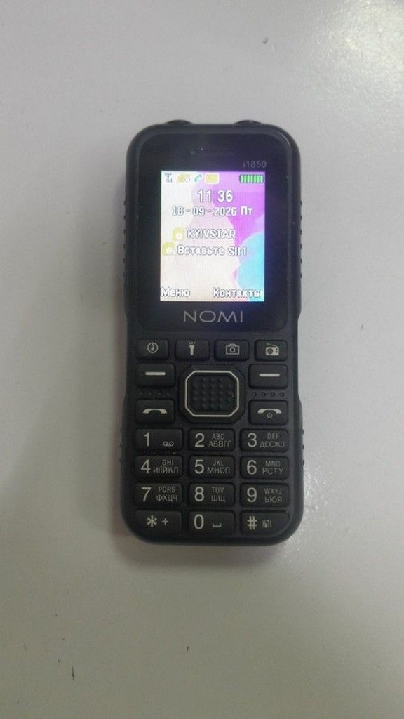 Купити Nomi i1850 Black Б/У