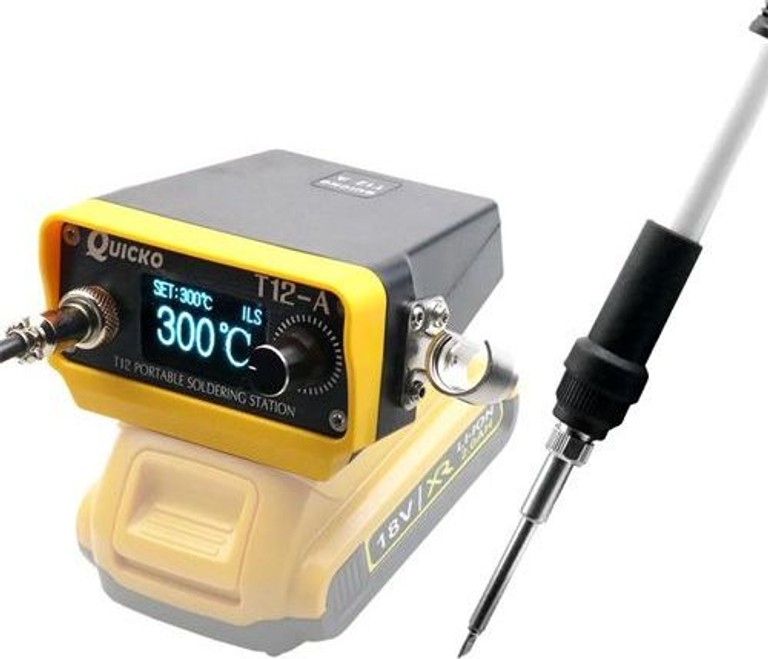 Купити Quicko T12-A для Dewalt 18-20В, 72Вт OLED, портативная Б/У