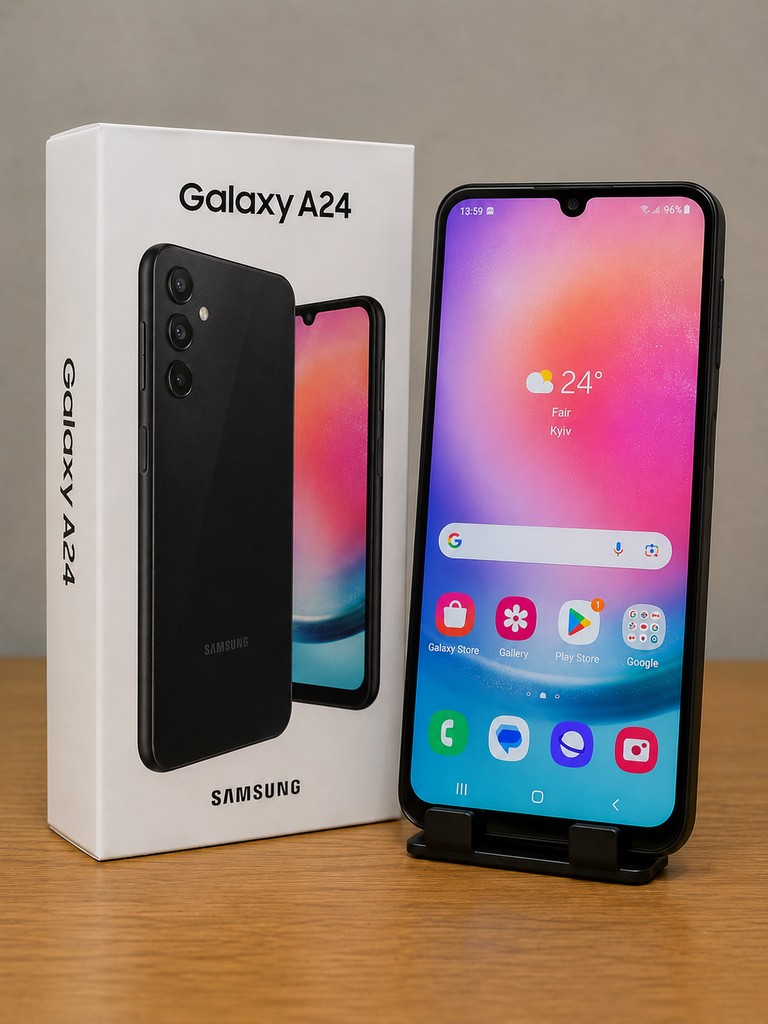 Купить Samsung Galaxy A24 6/128GB Dark Red (SM-A245FDRV) Б/У