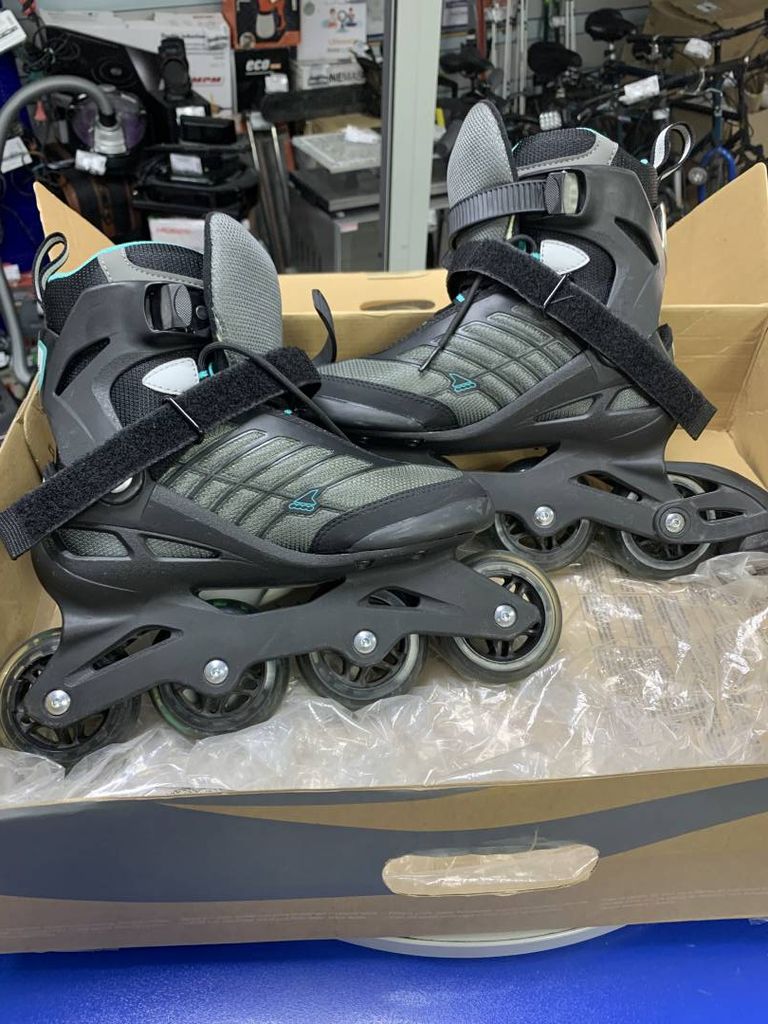 Rollerblade Zetrablade W / размер 38.5 black/light blue (07958700821 37)