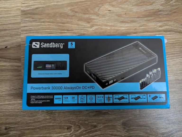 Купить Sandberg 30000mAh 100W Black (420-88) Б/У