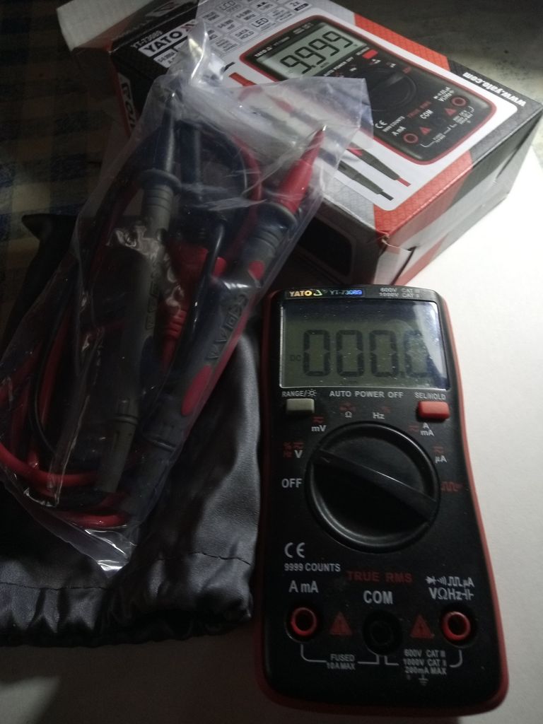 Оголошення мультиметр YT-73089 Б/У
