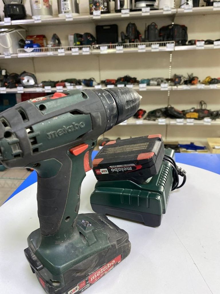 Дешево Metabo bs 18 2акб 2ah зп з ломбарду