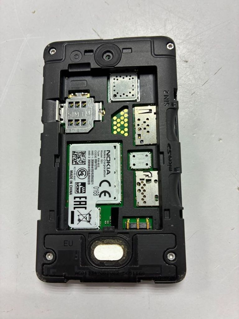 Nokia 501 asha dual sim Код:01-200590373. Зображення 5