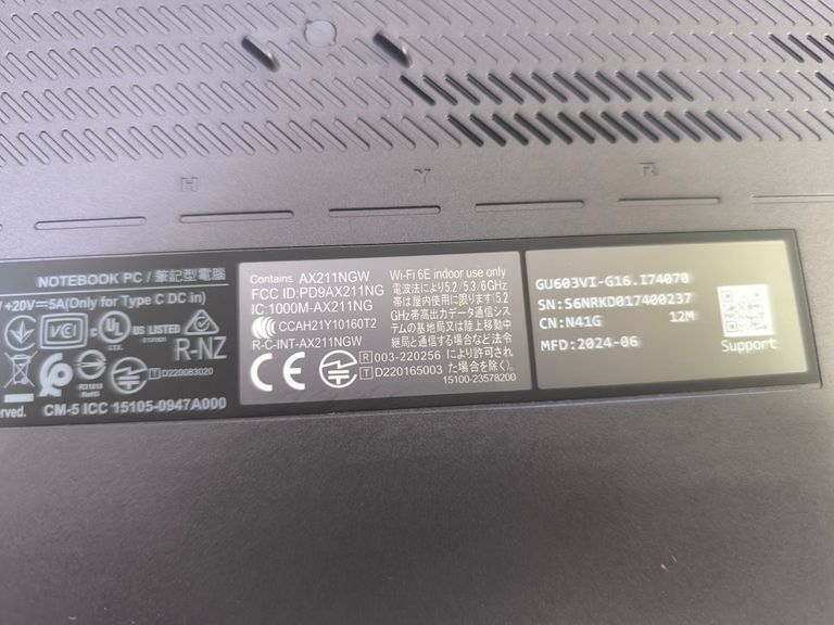 Asus 15/core i7-13620h ddr5/16gb ddr5/hdd *відсутній/ssd 512 gb/geforce rtx4070 8gb Код:01-200600792. Изображение 18