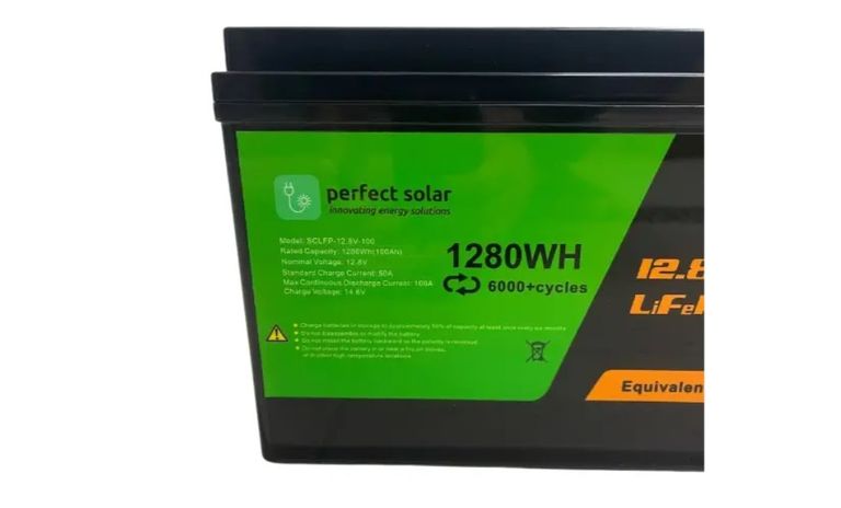 PERFECT SOLAR Акумулятор LiFePO4 12.8V/100Ah Залізо фосфат АКБ Код:null. Изображение 4