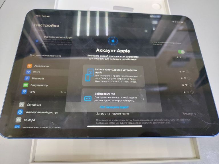 Купить Apple ipad 10.9 2022 wi-fi 64gb Б/У