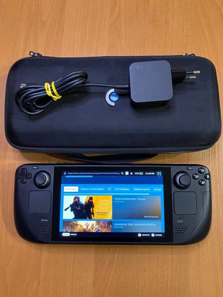 Купить Ігрова консоль Valve Steam Deck 1Tb Б/У