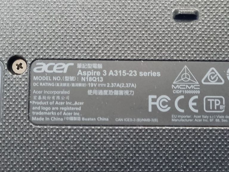 Acer 15/athlon 3050u ddr4/4gb ddr4/hdd *відсутній/ssd 128 gb/*інтегрована Код:01-200790381. Изображение 7