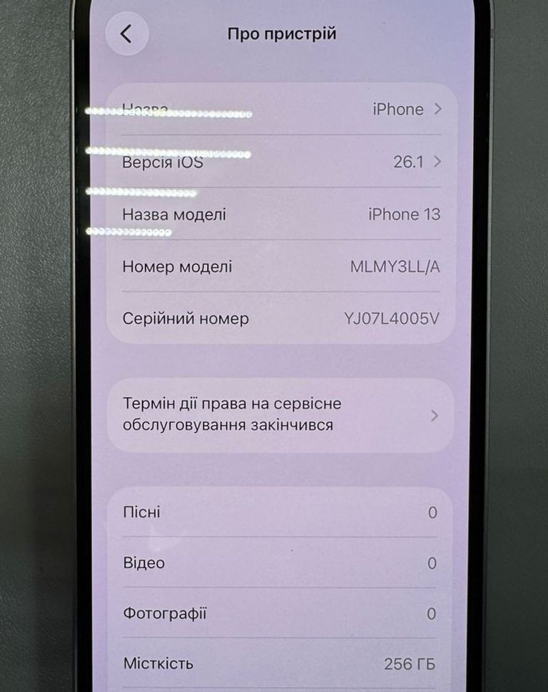 Оголошення Apple iphone 13 256gb Б/У