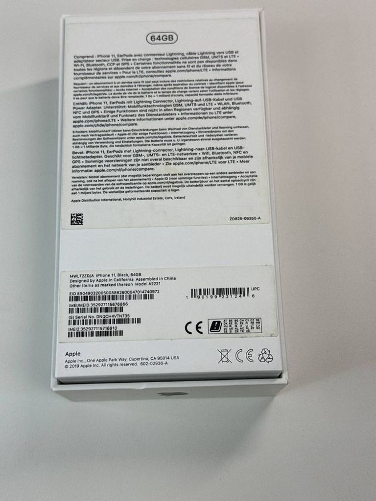 Apple iPhone 11 64GB White (MWL82) Код:01-200801663. Изображение 15