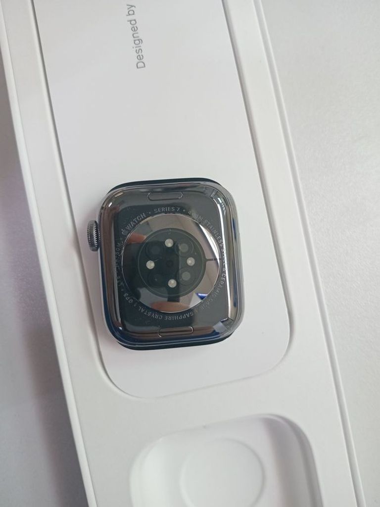 Розпродаж Apple Watch Series 5 LTE 44mm Steel w. Steel Milanese Loop - Steel (MWW32), продавець Техноскарб