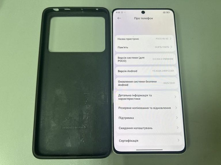 Купити Xiaomi Poco X6 8/256GB Black Б/У