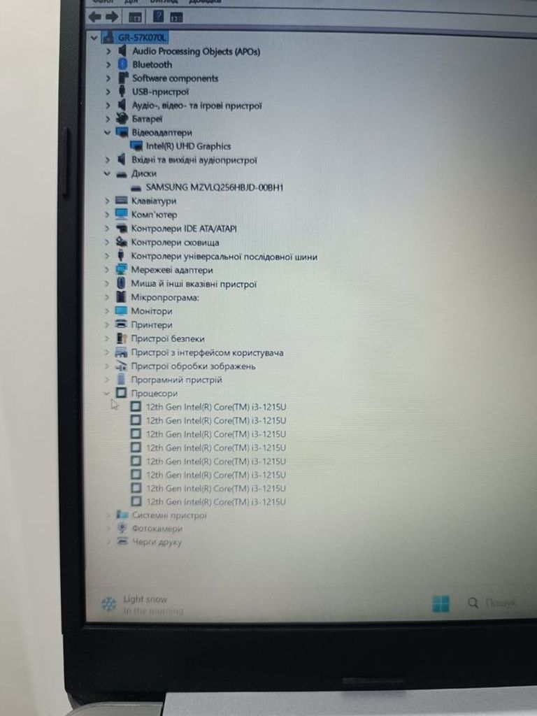 Hp 15/core i3-1215u ddr5/8gb ddr5/ssd 256 gb/*інтегрована Код:01-200832520. Зображення 5