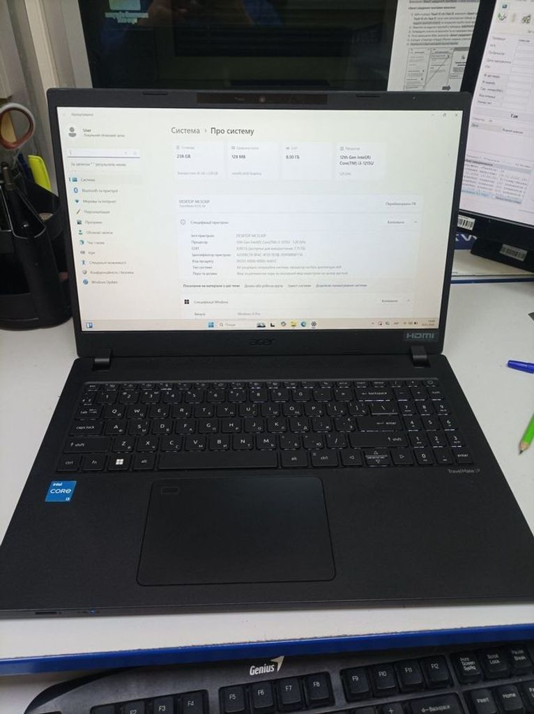 Дешиво Asus 15/core i3-1215u ddr5/8gb ddr4/hdd *відсутній/ssd 256 gb/*інтегрована с ломбарда