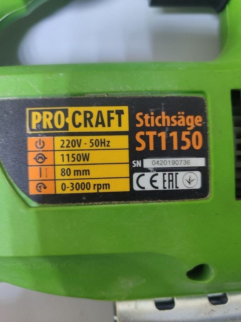 Розпродаж Procraft ST-1150, продавець Техноскарб