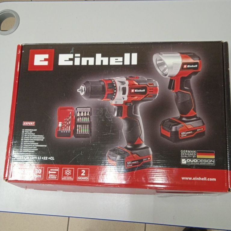 Дешево Einhell te-cd 12/1 3x-li 1акб зп з ломбарду