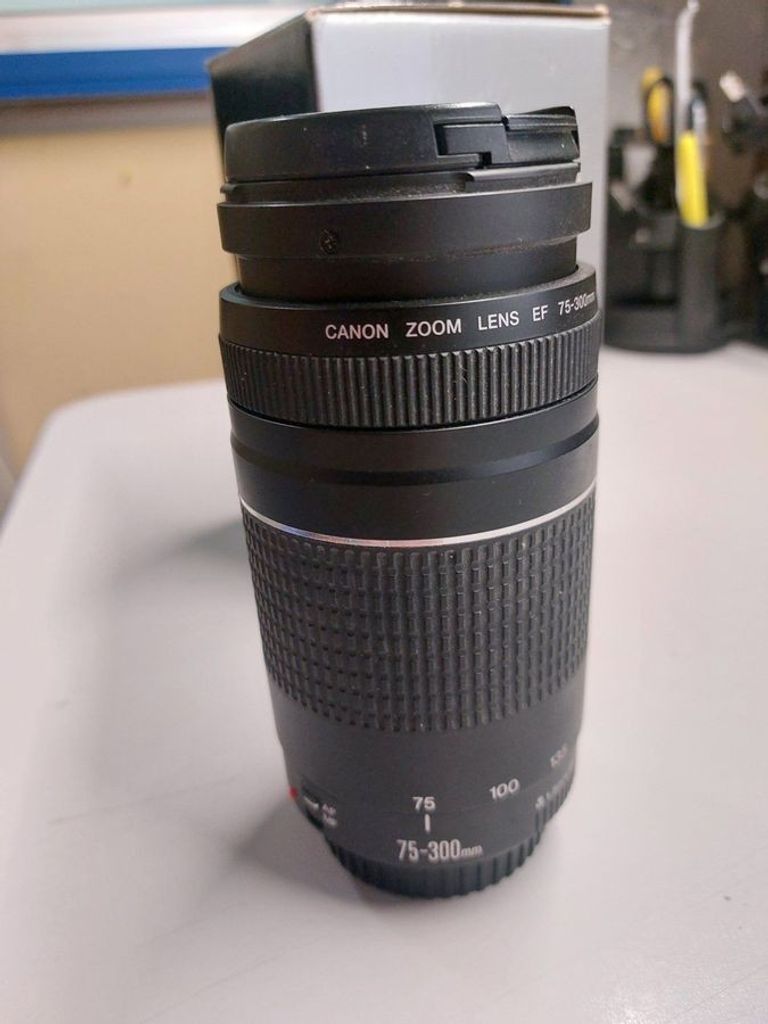 Дешево Canon EF 75-300mm f/4-5,6 III (6473A0150 з ломбарду