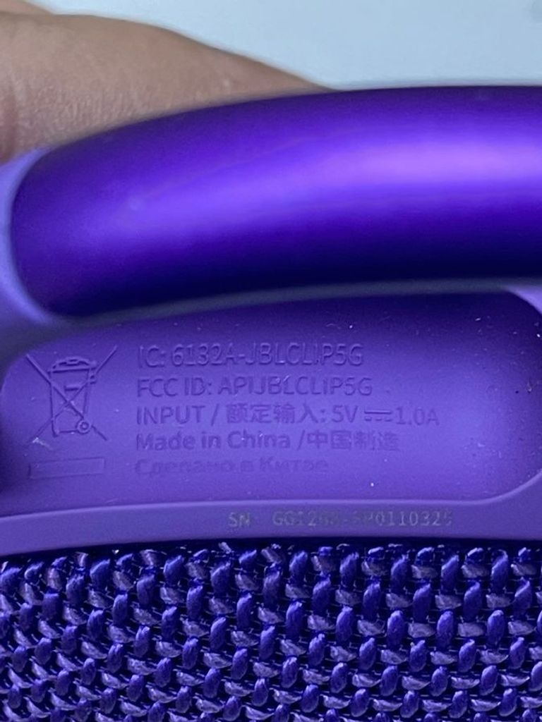 Jbl clip 5 Код:01-200885865. Зображення 7