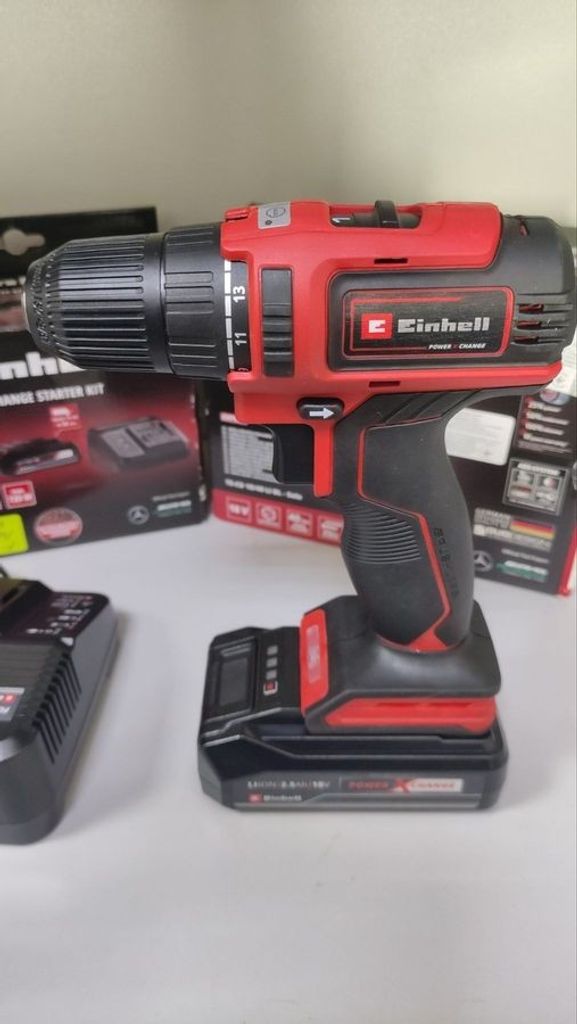Einhell te-cd 18/40 li bl 1акб 2,5ah + зп Код:01-200899328. Зображення 9