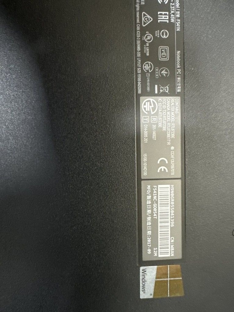 Дешево Asus 15/pentium n4200 ddr3/4gb ddr3/hdd 1000 gb/ssd *відсутній/geforce 810m з ломбарду