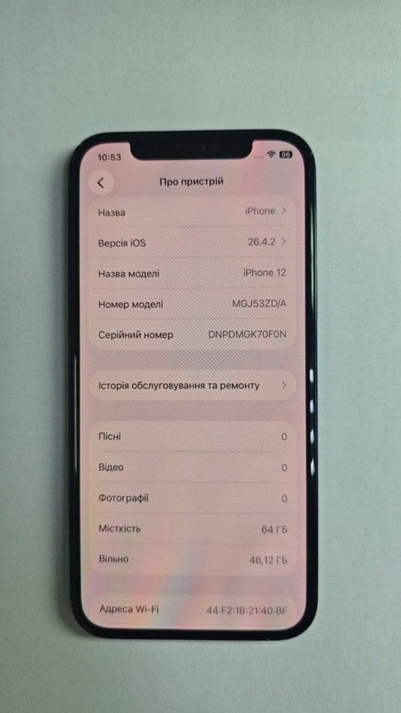 Дешево Apple iPhone 12 64GB (PRODUCT)RED з ломбарду