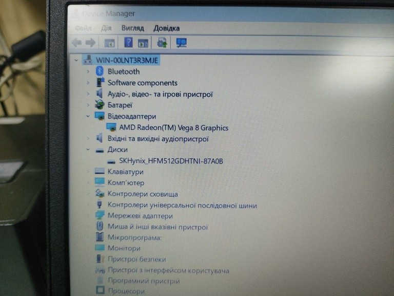 Lenovo 15/ryzen 5 3500u ddr4/8gb ddr4/hdd *відсутній/ssd 512 gb/*інтегрована Код:01-200946970. Зображення 9