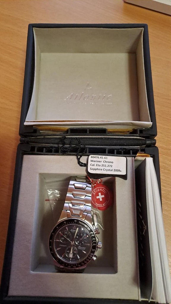 Дешиво Atlantic Mariner Chronograph 80475 с ломбарда