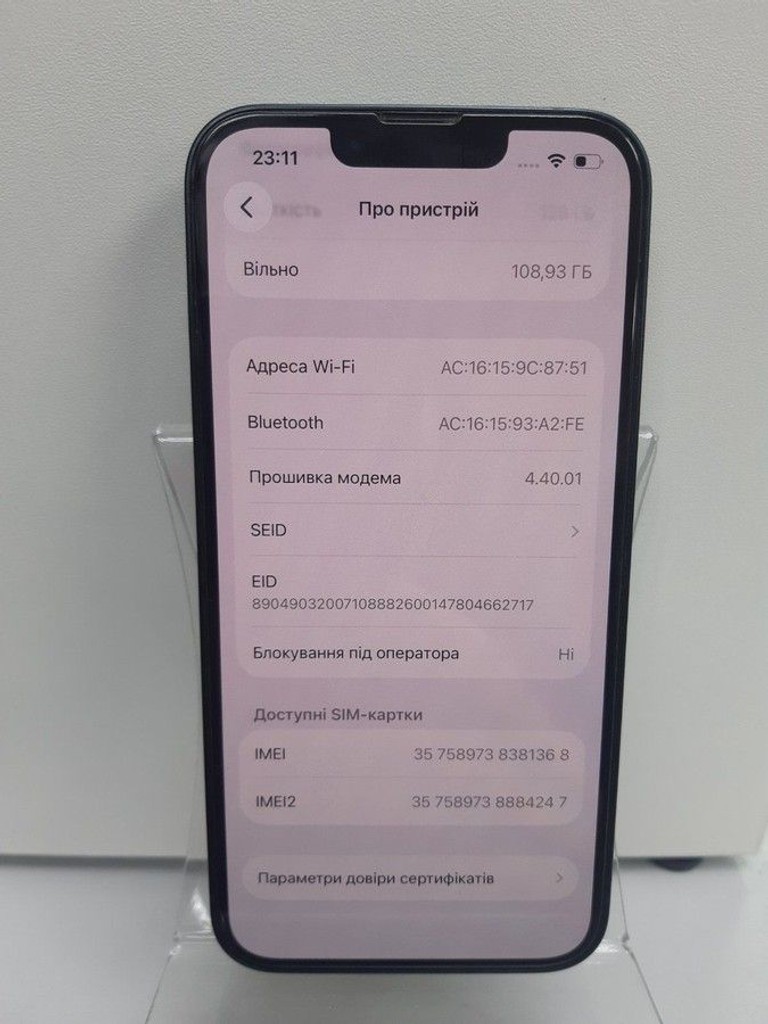 Apple iphone 14 128gb Код:01-200955887. Зображення 6