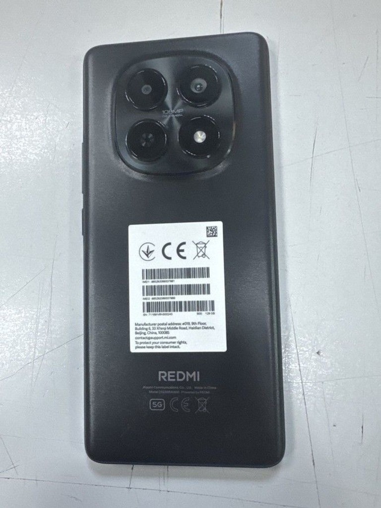 Оголошення Xiaomi Redmi Note 15 5G 6/128GB Midnight Black Б/У