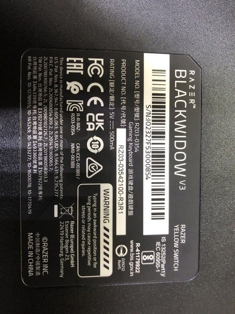 Розпродаж Razer blackwidow v3 tkl, продавець Техноскарб