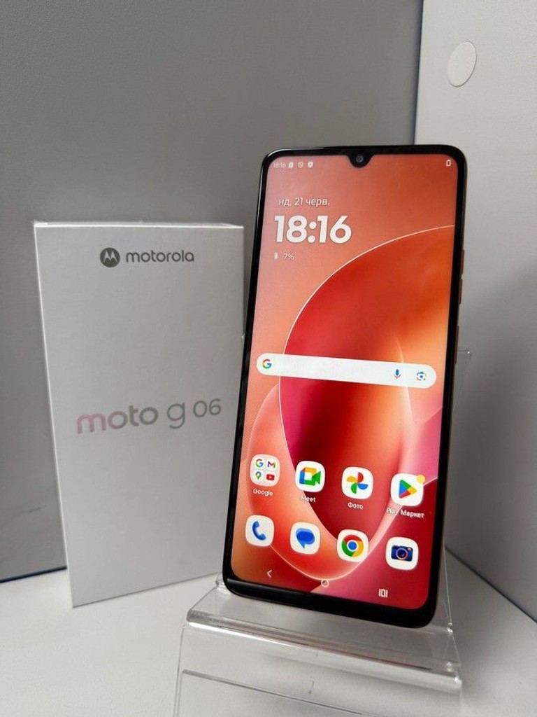 Купити Motorola moto g06 4g 4/64gb tendril Б/У