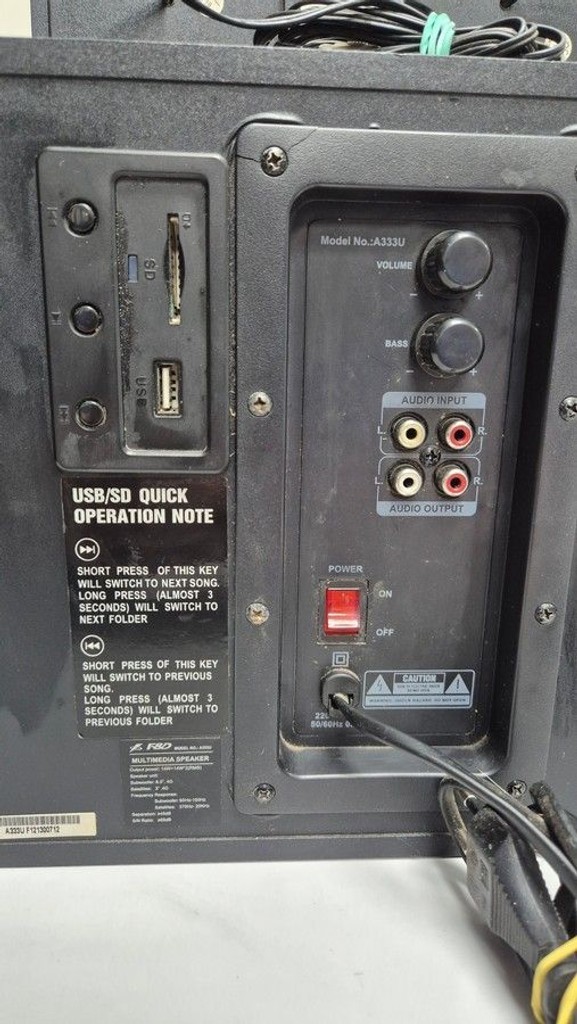Дешиво F&D a-333u с ломбарда