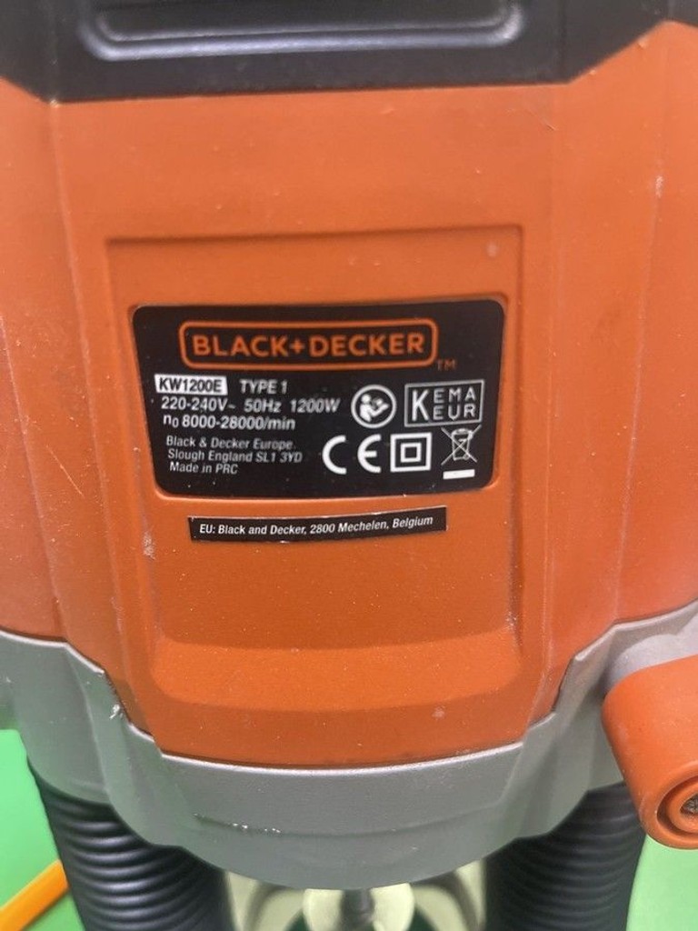 Оголошення Black&Decker kw1200e Б/У