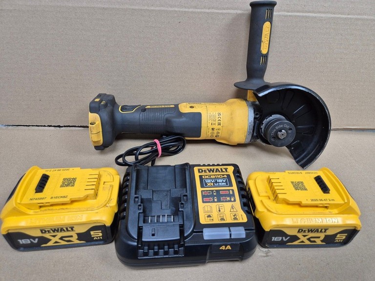 Купити Dewalt dcg405p2 2акб 18v 5ah + зп Б/У