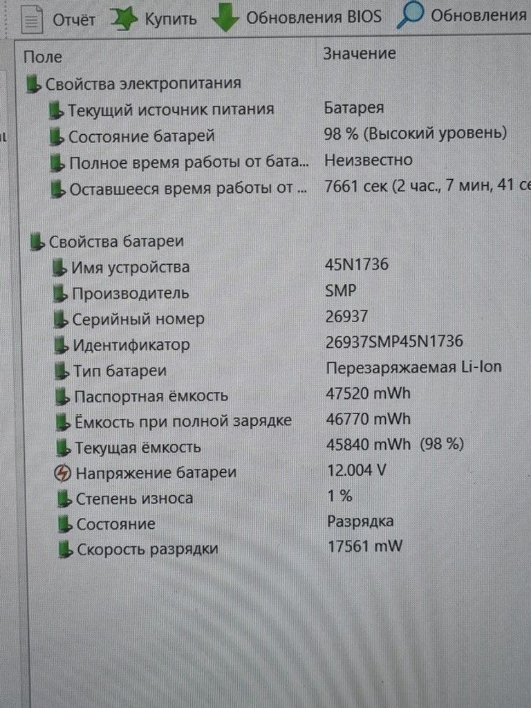 Распродажа Lenovo 15/core i5 6200u ddr3/8gb ddr3/hdd *відсутній/ssd 128 gb/*інтегрована, продавец Техноскарб