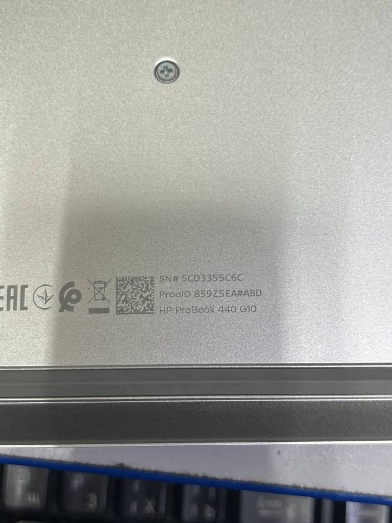 Оголошення Hp ProBook 440 G10 Silver (969A7ET) Б/У
