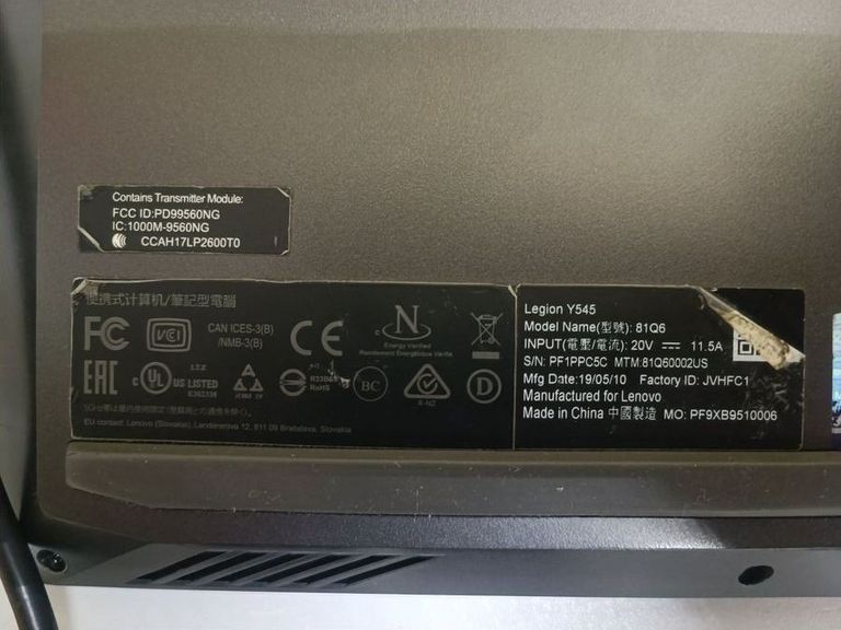 Lenovo 15/core i7 9750h ddr4/32gb ddr4/hdd 1000 gb/ssd 480 gb/geforce gtx1660ti 6gb Код:01-200488075. Изображение 9