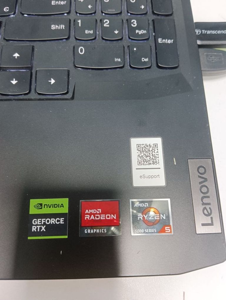 Оголошення Lenovo єкр. 15,6/ amd ryzen 5 5500h 2,1ghz/ ram16gb/ ssd512gb/ geforce rtx 2050 Б/У