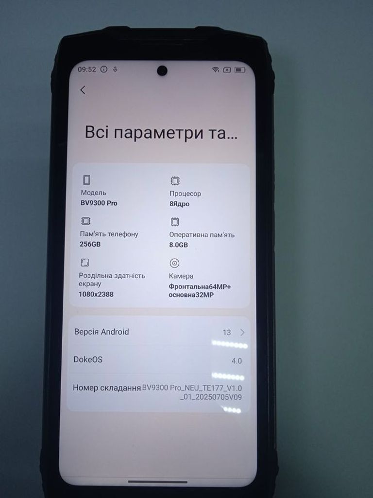 Дешево Blackview BV9300 Pro 8/256GB Black з ломбарду