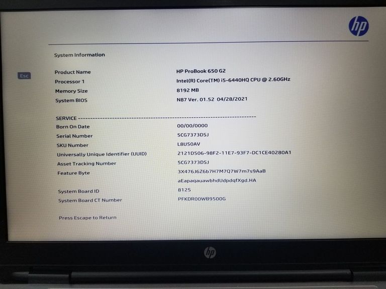 Hp 14/core i5 6440hq ddr3/8gb ddr3/ssd 128 gb/*інтегрована Код:01-200779815. Зображення 8