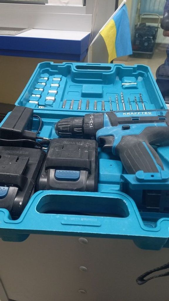 Оголошення Krafftec 36v 4ар/ 2акб зп Б/У