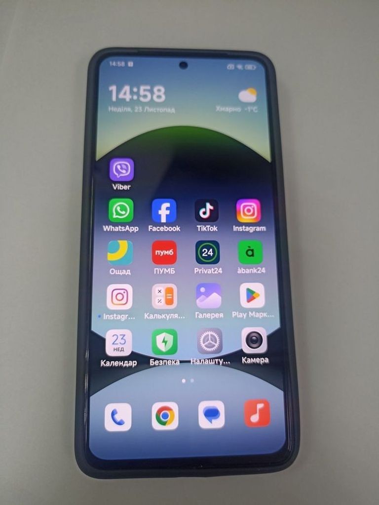 Оголошення Xiaomi redmi note 14 8/256gb Б/У