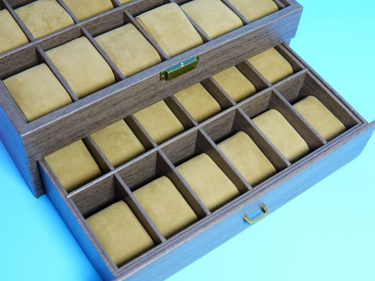 з дерева на 24 відділень. Скринька для прикрас. Нова. Код:null. Зображення 4